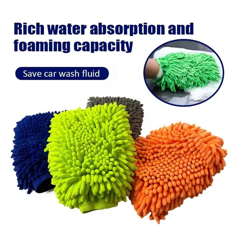 Microfiber Window Washing Mitt Manufacturer - OEM Wholesale Premium Long Pile No Lint