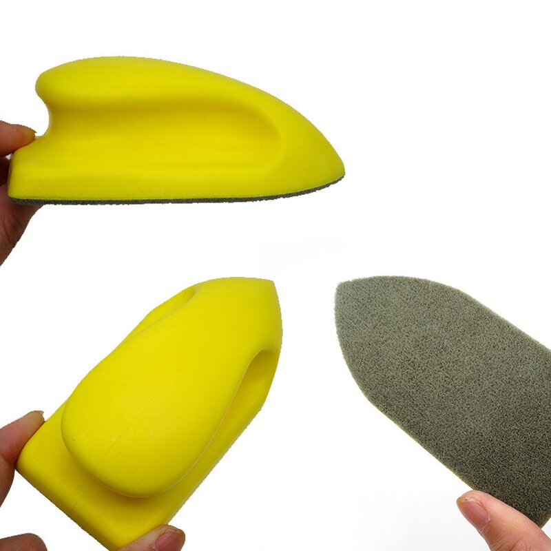 Car Wash Nano Cleaning Brush Factory - OEM High Selling 55120mm Yellow Detailing