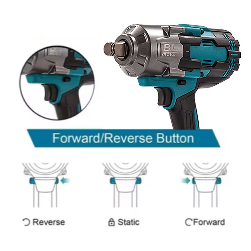 Cordless Impact Electric Wrench Manufacturer - OEM 2000nm Brushless 2200W Lithium