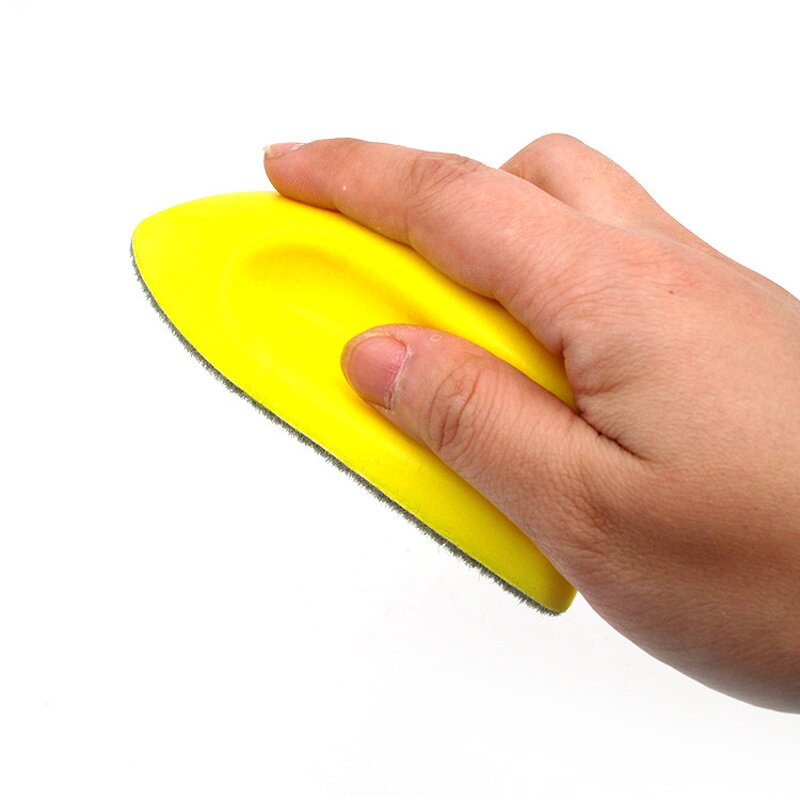 Car Wash Nano Cleaning Brush Factory - OEM High Selling 55120mm Yellow Detailing