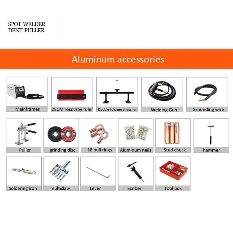 Aluminum Steel Body Repair Spotter Manufacturer - OEM JINXIN Stud Dent Puller Spot Welder