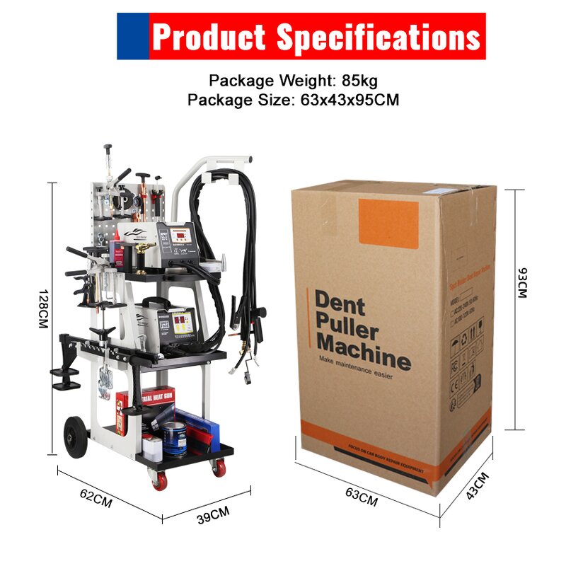 Dent Puller Machine Manufacturer - OEM JINXIN Body Repair Kit for Steel Aluminum