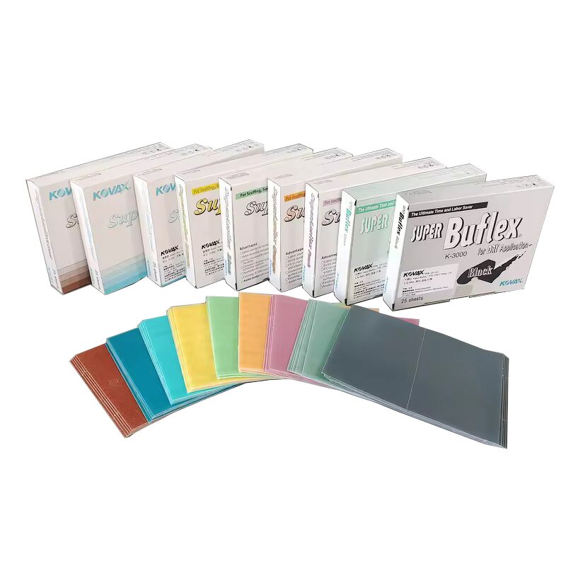 Super Fine Lacquer Sandpaper Manufacturer - OEM Sauper Assilex JAPAN 25PC KOVAX