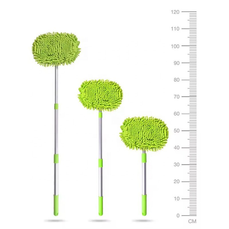 Microfiber Chenille Wash Brush Manufacturer - OEM Retractable Head Detachable Telescopic