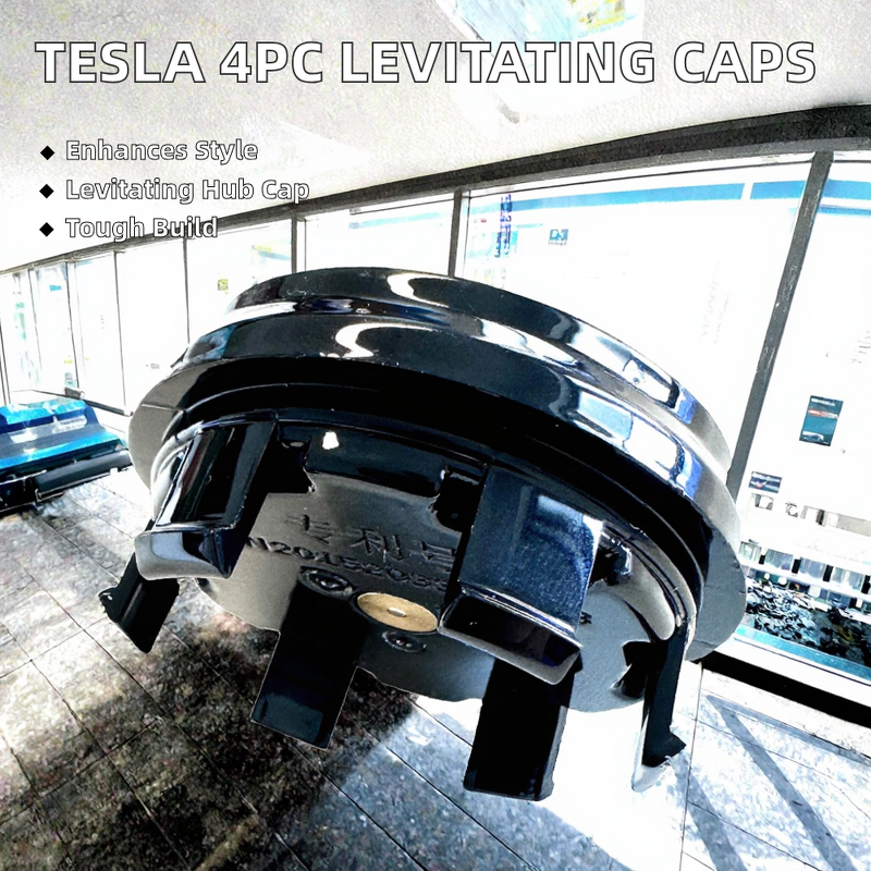 Magnetic Levitation Wheel Hub Cap Factory - OEM 4PC Set 57mm for Tesla Model 3/S/X