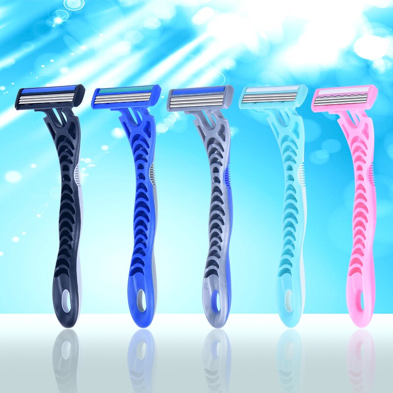 Lady Shaving Razor Factory - OEM High Quality Disposable Triple Blade