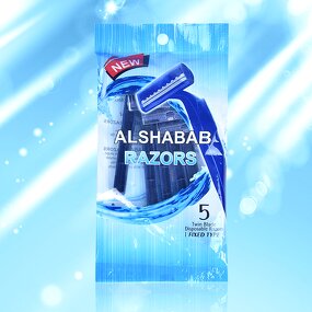 Disposable Razor Set Factory - OEM Custom 5 Pcs Stainless Steel Twin