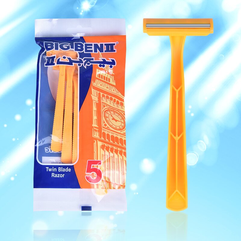Disposable Razor Factory - OEM Popular Twin Blade Stainless Steel