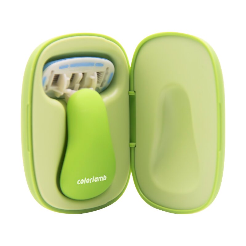 Women's Razor Factory - OEM Custom 5 Blade Silicone Handle Lady Razor