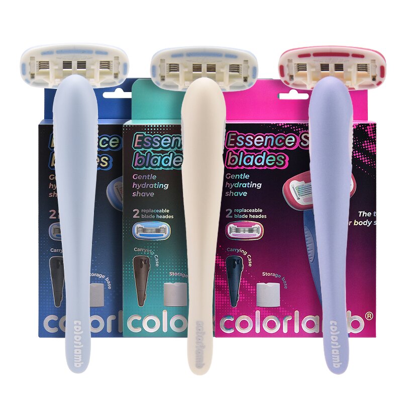 Women's Razor Set Manufacturer - OEM Custom 5 Blade Replaceable with Case