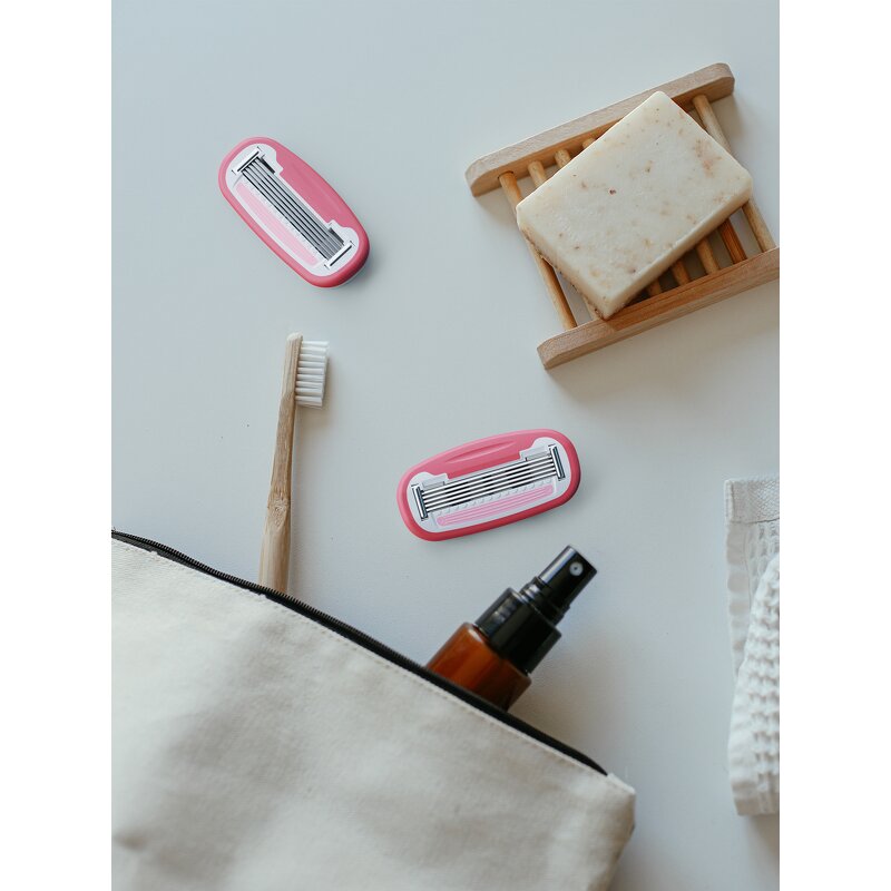 Razor Cartridges Factory - OEM Custom 2pcs Women's 5 Blades Replacement