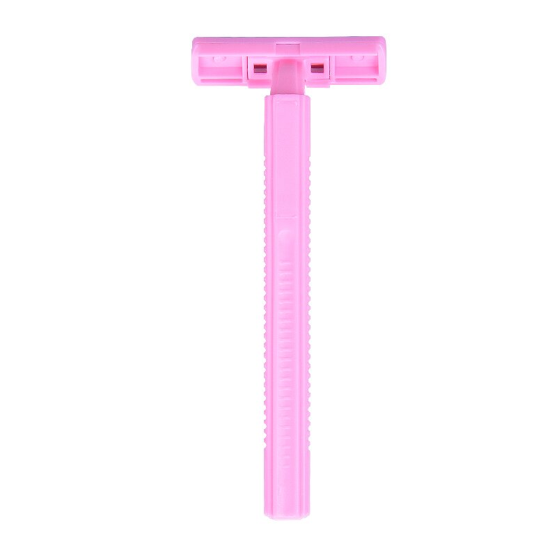 Portable Women Razor Manufacturer - OEM Custom 2 Blade Plastic Handle