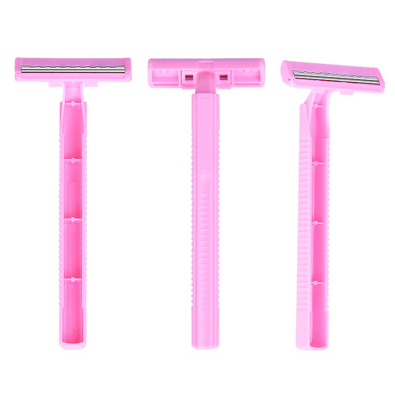 Portable Women Razor Manufacturer - OEM Custom 2 Blade Plastic Handle