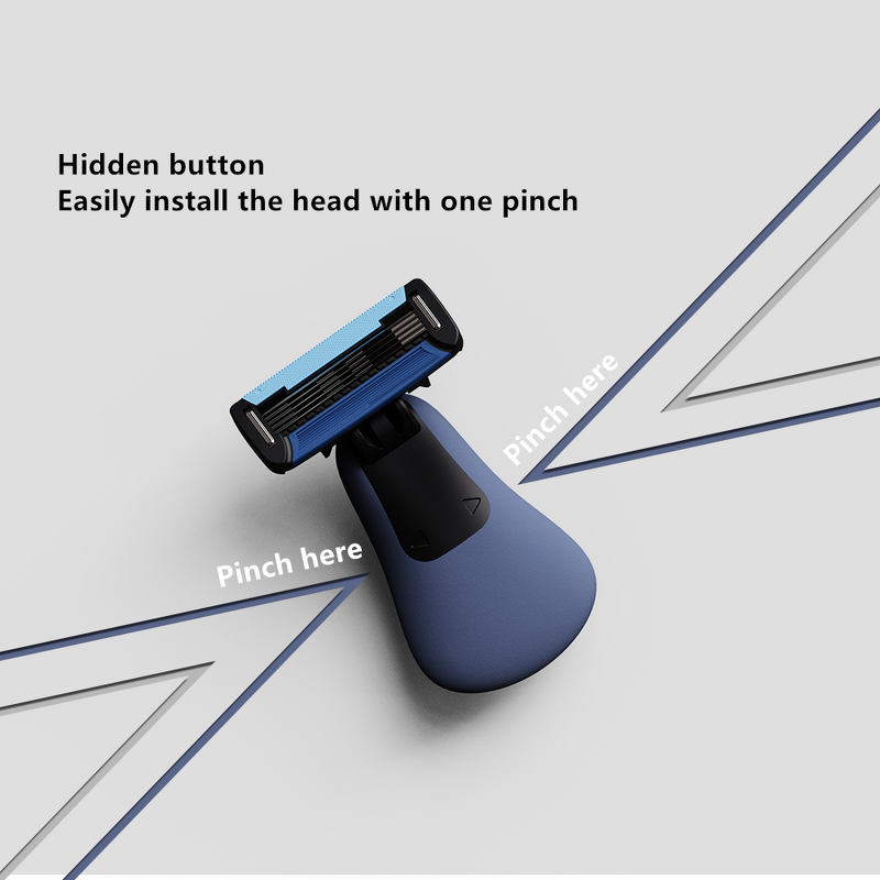 Shaving Razor Factory - OEM Wholesale 5 Layer Stainless Steel Lightweight