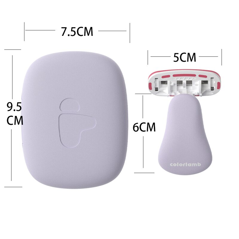 Women's Shaver Manufacturer - OEM Custom Rechargeable 5 Layer Blade