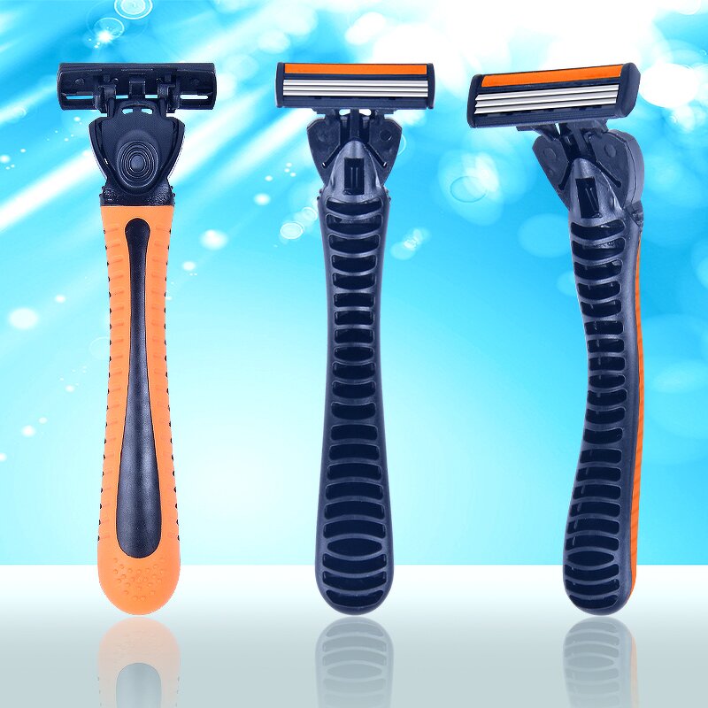 Safety Razor Set Manufacturer - OEM High Quality 6-Blade Stainless Steel