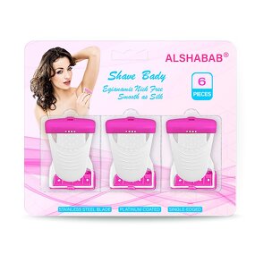 Portable Razor Factory - OEM Custom 6pcs/Set Disposable Manual Single