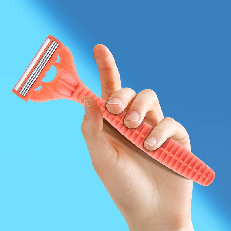 Disposable Razor Manufacturer - OEM Custom Safety Triple Blade 3pcs/Card