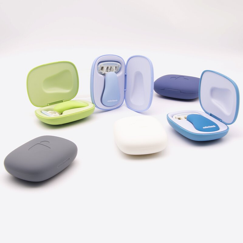 Women's Razor Factory - OEM Custom 5 Blade Silicone Handle Lady Razor