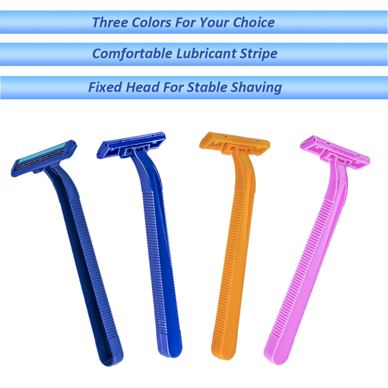 Twin Blade Razor Factory - OEM Custom Pink Lady Colorful Disposable