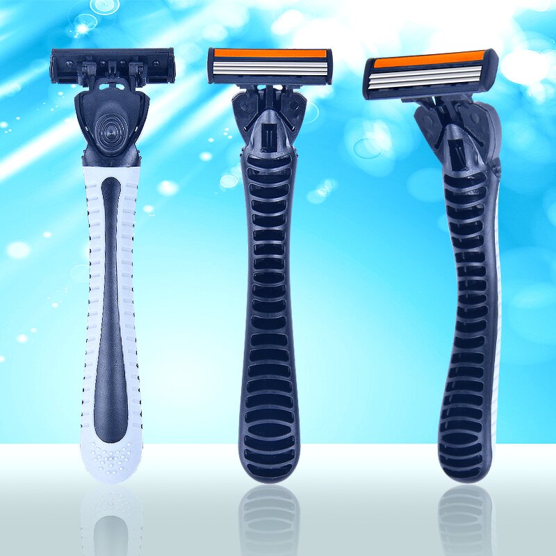 Shaving Razor Set Manufacturer - OEM Custom 3-Blade 1+10 Heads Blister