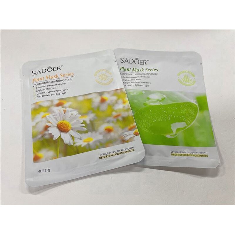 OEM SADOER BIOAQUA Factory Beauty Korean Skin Care Face Red Pomegranate Moisturizing Lighting Facial Mask Sheet