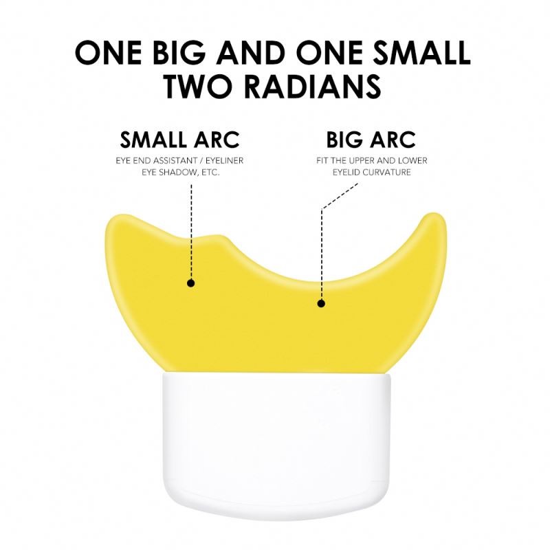 O.TWO.O Eyelash Auxiliary Thrush Tool Guard False Eyelashes Baffle Comb Cosmetic Plastic Brush Curler