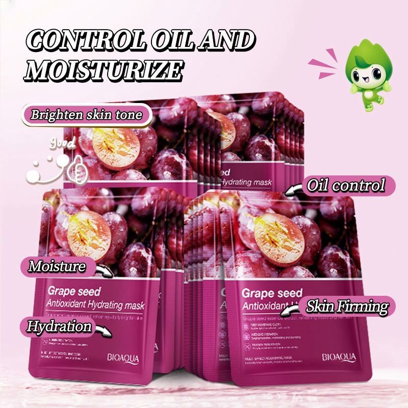 OEM BIOAQUA White Truffle Yeast Organic Whitening Maskings for Wrinkles Removal Moisturizing Skin Care Facial Mask Sheet