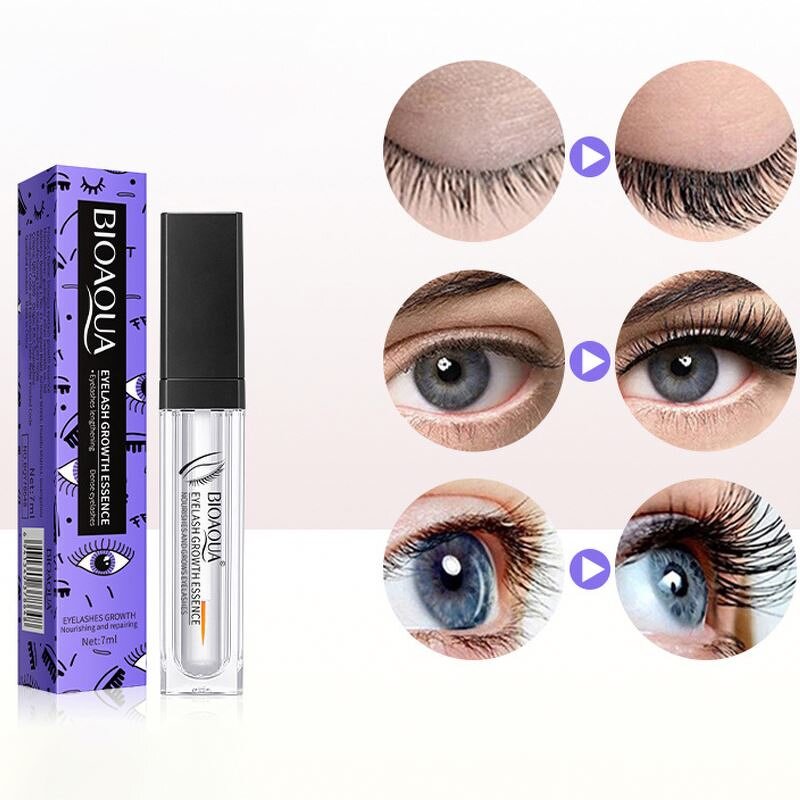BIOAQUA Herbal Eyelash Growth Treatments Liquid Enhancer Eye Lash Longer Thicker Eyelash Extension Serum