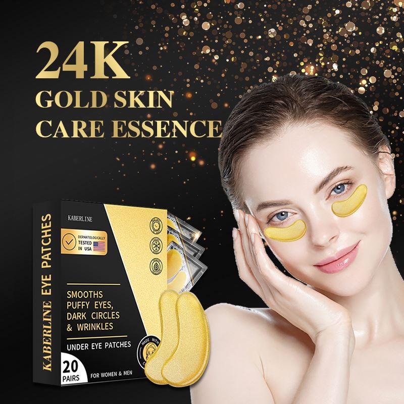 Hot Selling Customized Gold Mask Anti Wrinkles Remove Dark Circles Reduce Fine Lines Moisturize Hydrogel Under Eye Patches