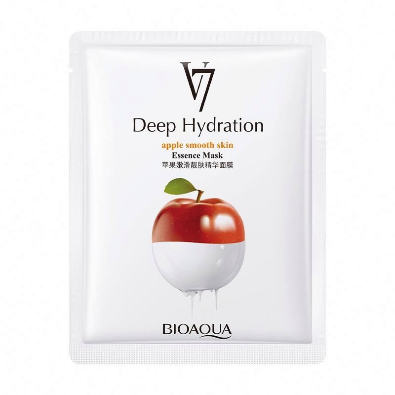 BIOAQUA V7 Invisible Lazy Fruit Essence Hydrating Face Rejuvenation Moisturizing Whitening Facial Mask