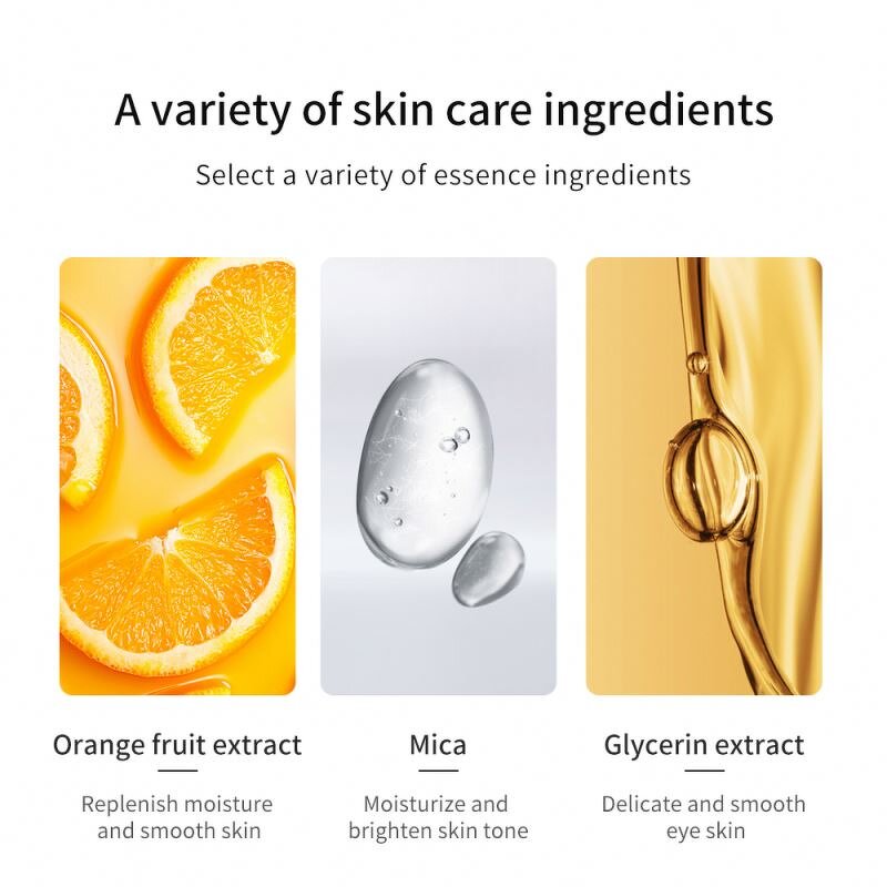 SADOER Best Refreshing Natural Orange Hydrating Moisturizing Shrink Pores Vitamin C Brightening Private Label Face Skin Care