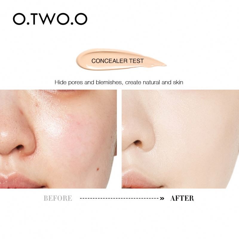 new O.TWO.O Custom logo Long Lasting Waterproof Full Cover Liquid Moisturizing Base Foundation for Wholesale