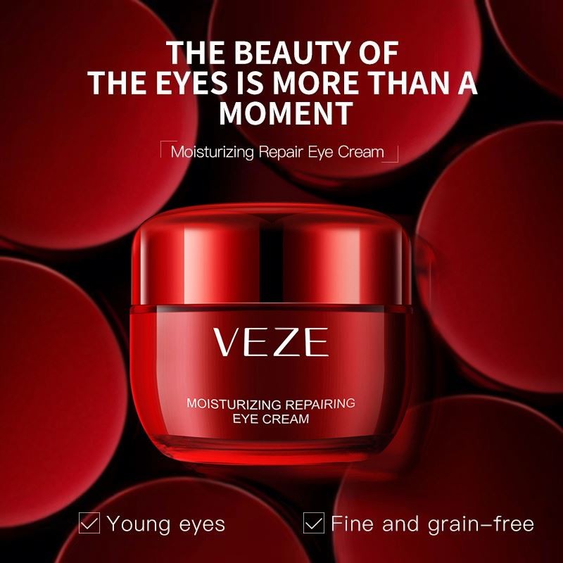 OEM Private Label VEZE Anti-Wrinkle Removal Dark Circle Light Not Oily Moisturizing Eye Cream