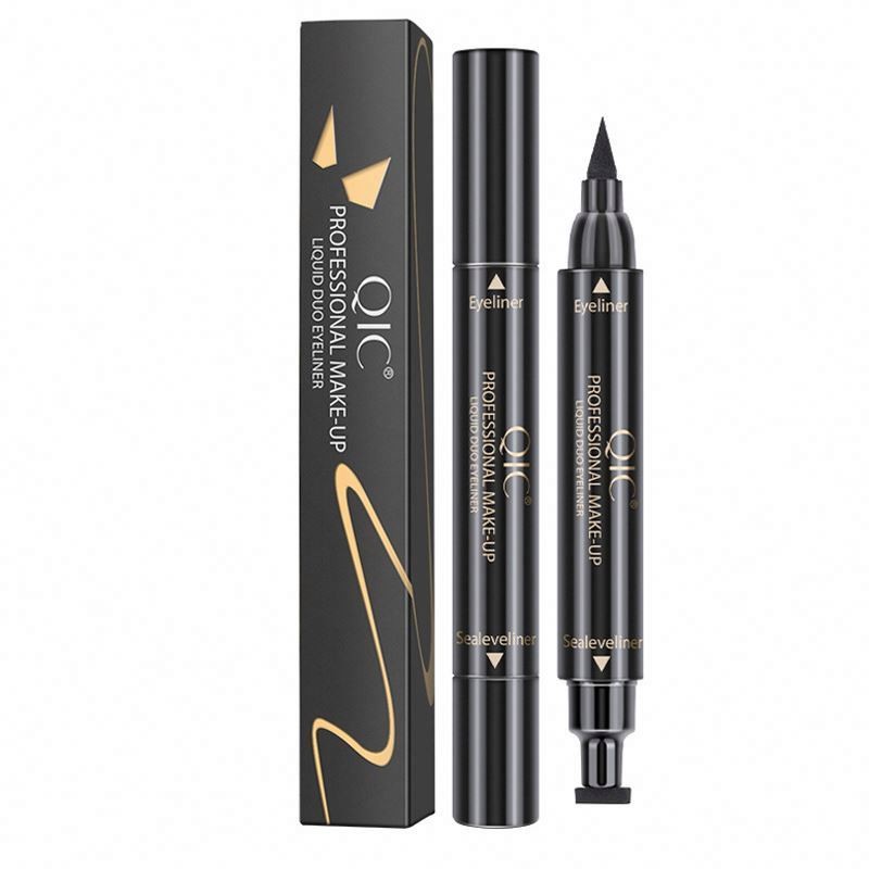 Perversion Waterproof Fine Point Eye Pen Black Custom Logo Glitter Vegan 35 Colors Plastic Eyeshadow Palette Private Label