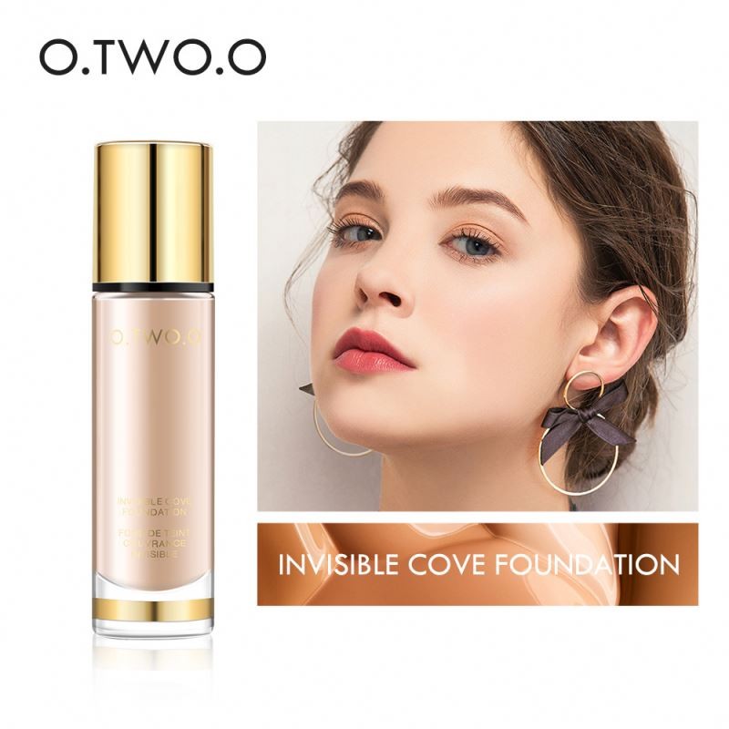 O.TWO.O Makeup Moisturizing Full Coverage 8 Color Liquid Foundation Brightening Skin Concealer Wholesale