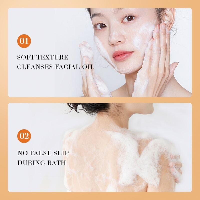 100g SADOER Ginger Body Care Nourishing Hydrating Moisturizing Cleansing Face Bath Turmeric Bath Soap