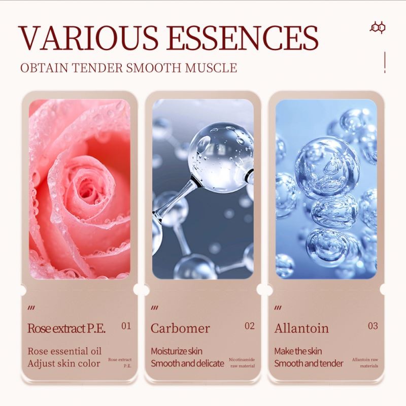 SADOER Dry Skin Moisturizing Peel Exfoliating Rose Hand Mask