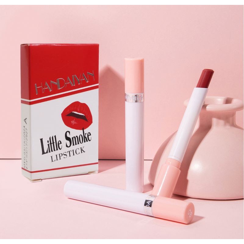 Wholesale Tube Lipstick Design 4 Colors Make up Velvet Lip Gloss OEM Personality Gift Set