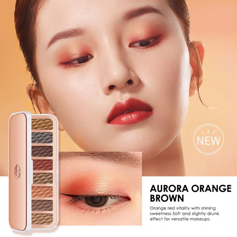 new O.TWO.O Wholesaler Long Lasting Makeup 4 Colors High Pigment Luxury Gold Eyeshadow Palette