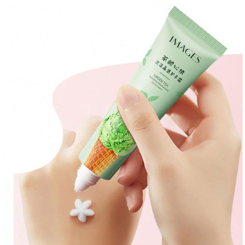 Private Label 30g IMAGES Herbal Hand Care Cream Moisturizing Plant Extract Hand Lotion