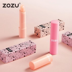 ZOZU Organic Cute Cat-Pad Improves Lip Color Without Greasy Private Label Moisturizing Exfoliation Warm Change Lip Balm