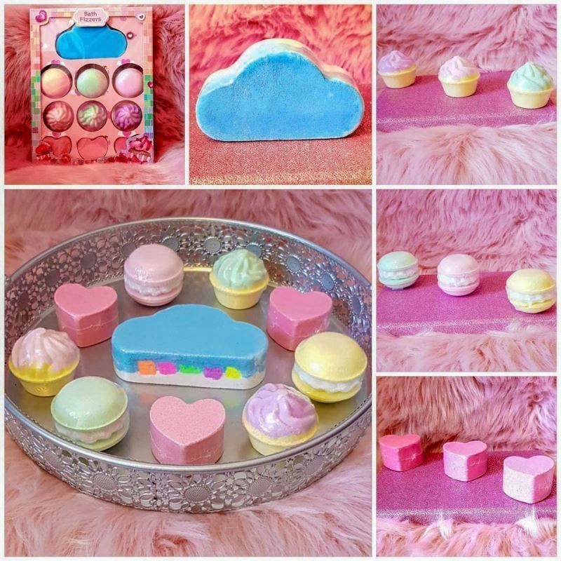 Custom All Shape Bathbombs Set Bath Bomb Gift for Kids Mom, Pure Argan Oil