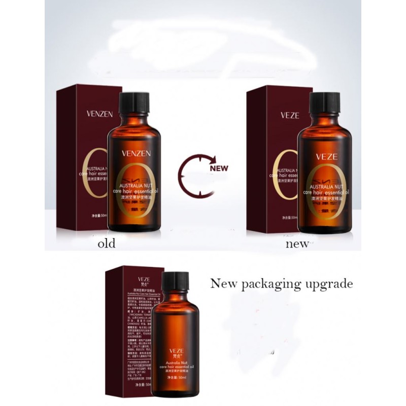 VEZE Hair Care Professional Nut Hair Serum Private Label Hair Oil