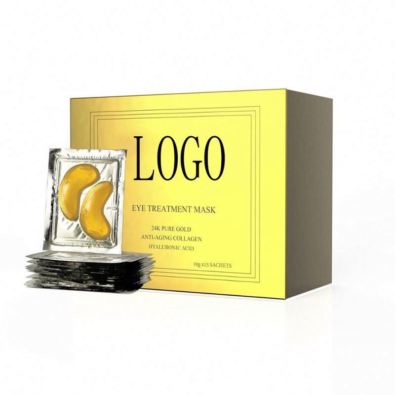 new Collagen Skin Care Patches Crystal Beauty Anti Dark Circle Homemade 24k Eye Gold Mask