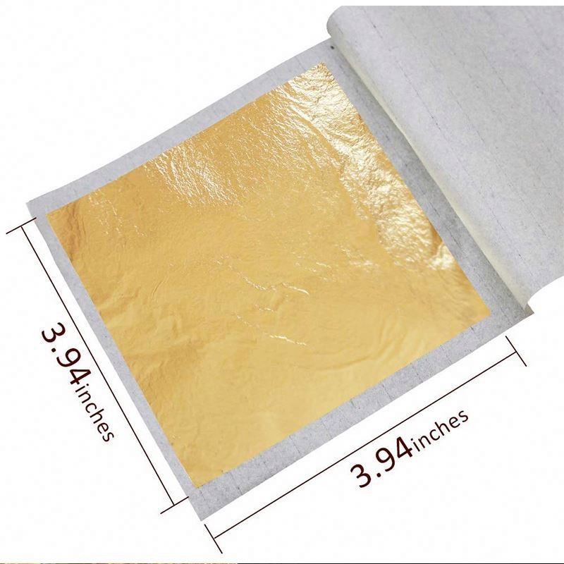 4.33 Best Quality Beauty Skin Care Lip 24K Pure Gold Leaf for Facial