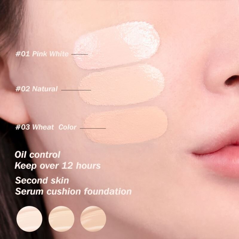 new O.TWO.O Wholesaler Waterproof Whiten Skin Women Makeup Foundation air Cushion BB Cream