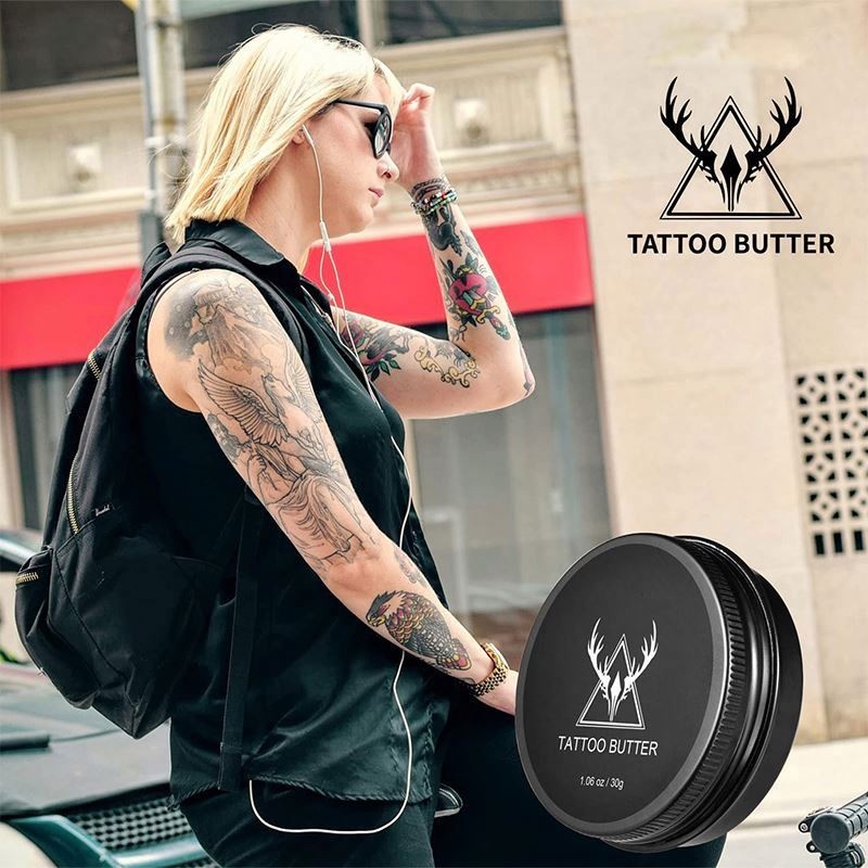 Label Vegan Wash Spray Wholesale 100ML Natural Body Cleanser Mist Tattoo Enhance Balm & Aftercare Cream Hydrogel Eye Patch