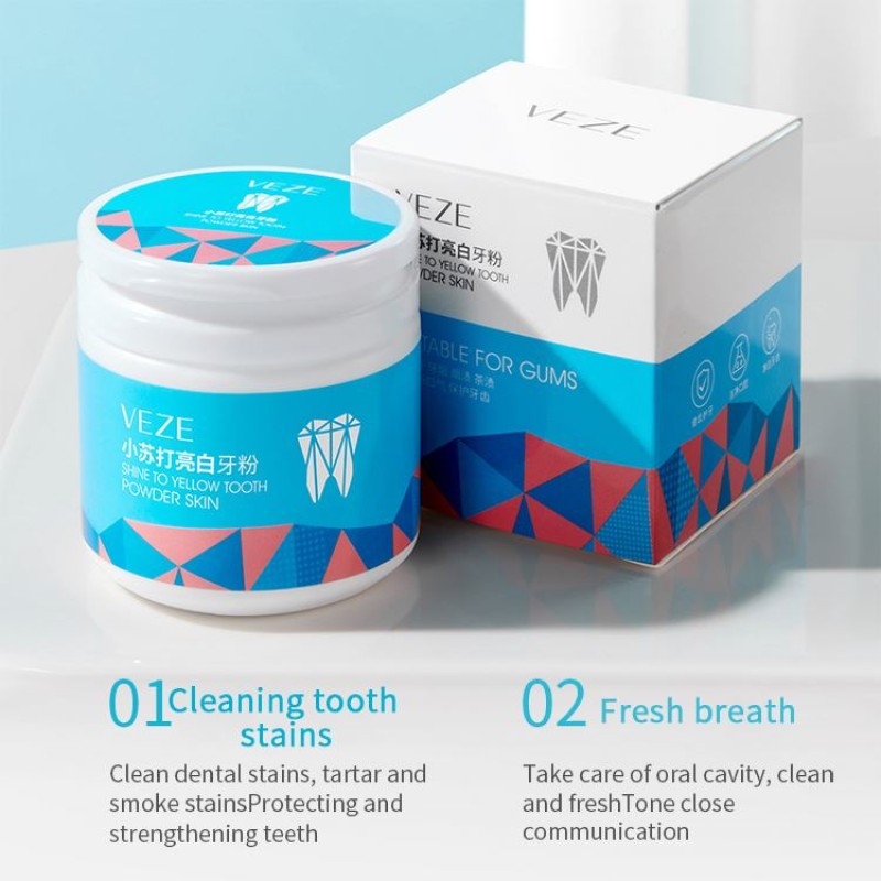 VEZE Private Label OEM ODM Tooth Powder Teeth Whitening