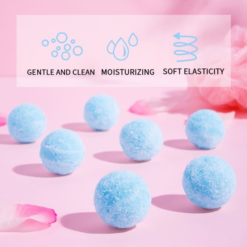 ZOO SON Private Label Organic Milk Candy Bath Bombs Set Bath Ball Body Skin Shower Bath Bombs